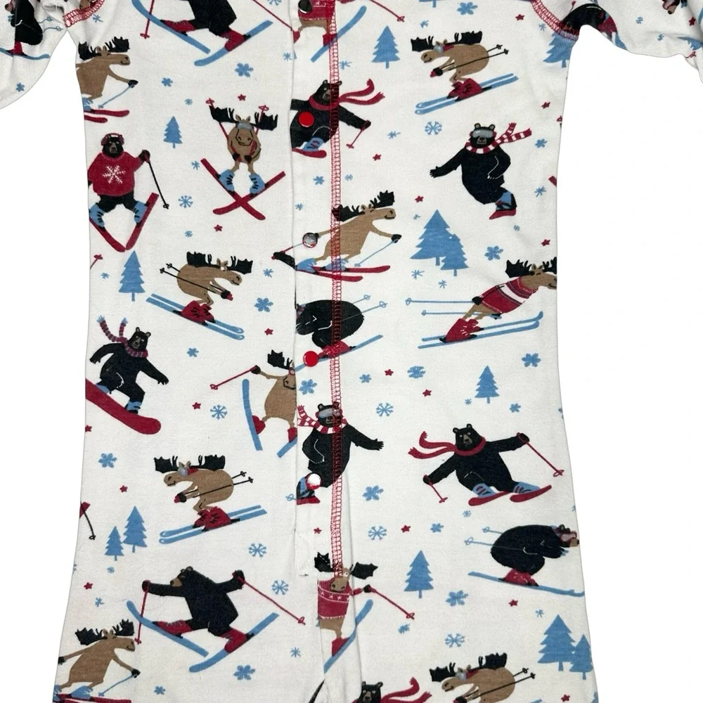 Little Blue House by Hatley Ski Bum Union Suit‎ Pajamas